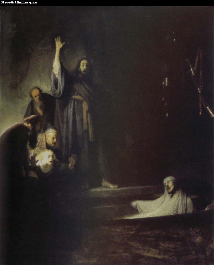 REMBRANDT Harmenszoon van Rijn The Raising of Lazarus